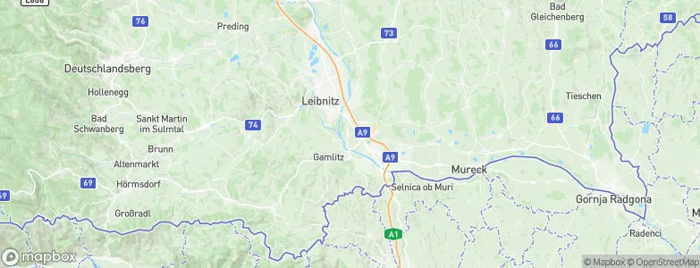 Obervogau, Austria Map