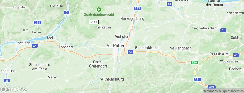 Oberwagram, Austria Map