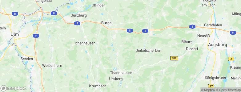 Oberwaldbach, Germany Map
