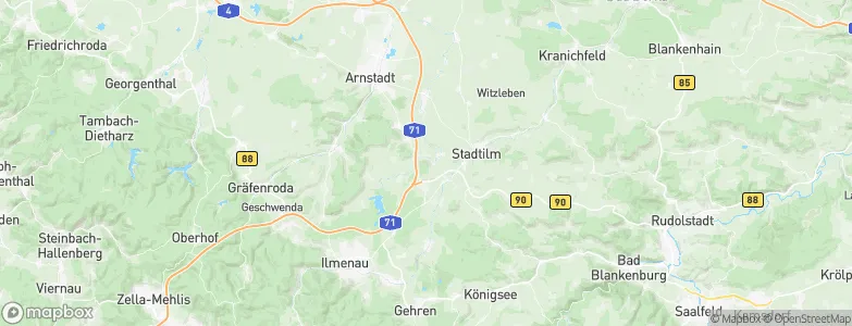 Oberwillingen, Germany Map