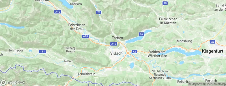 Oberwollanig, Austria Map