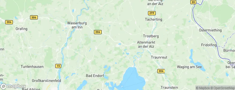 Obing, Germany Map