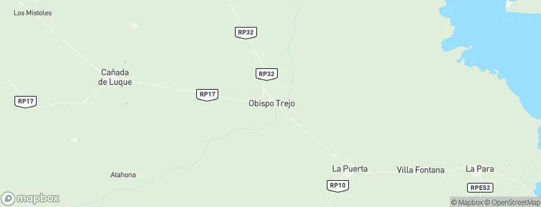 Obispo Trejo, Argentina Map