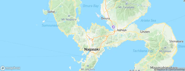 Obita, Japan Map