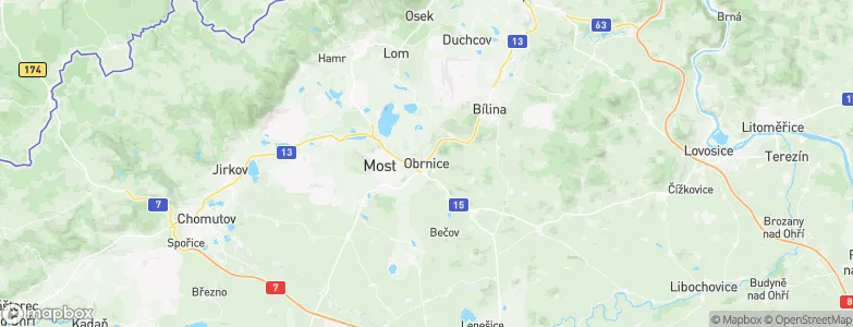 Obrnice, Czechia Map
