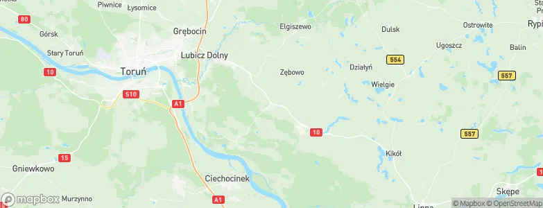 Obrowo, Poland Map