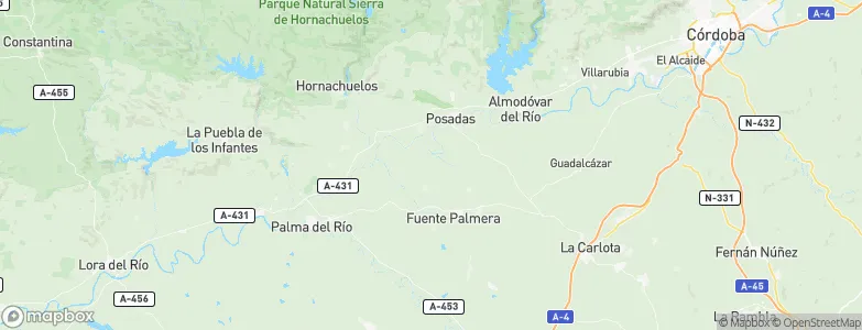 Ochavillo del Río, Spain Map