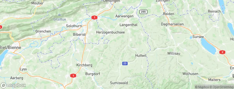 Ochlenberg, Switzerland Map