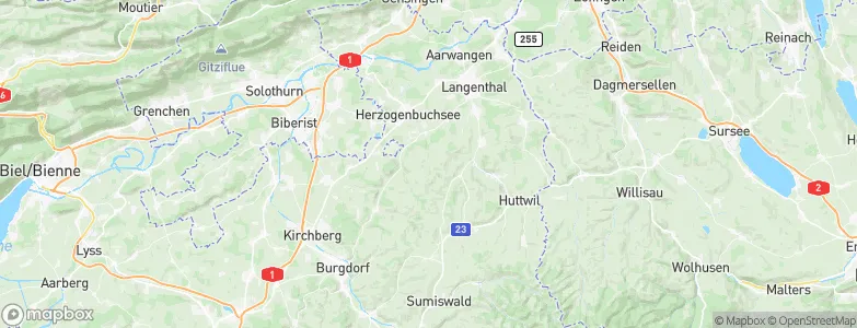 Ochlenberg, Switzerland Map