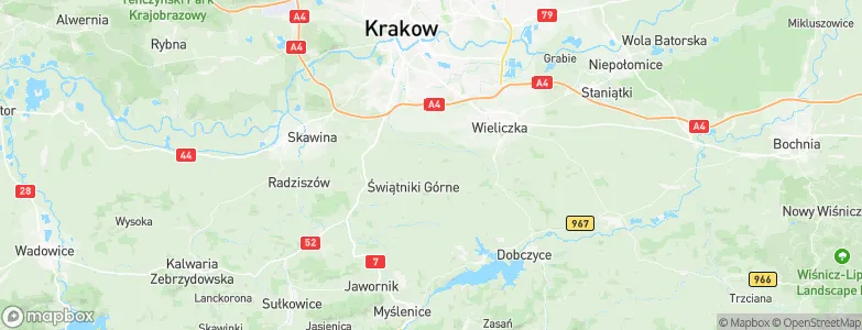 Ochojno, Poland Map