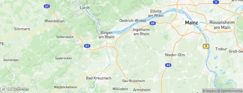 Ockenheim, Germany Map