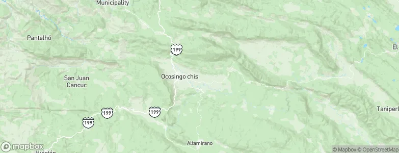 Ocosingo, Mexico Map