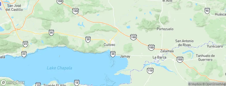 Ocotlán, Mexico Map