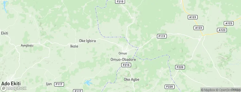 Ode, Nigeria Map