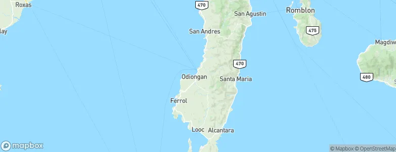 Odiongan, Philippines Map