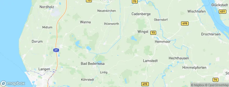 Odisheim, Germany Map