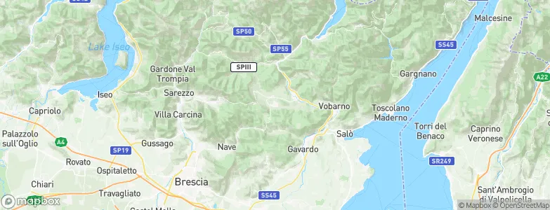 Odolo, Italy Map