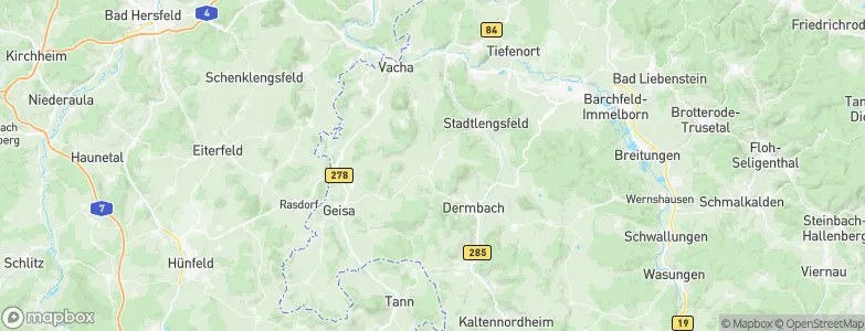 Oechsen, Germany Map