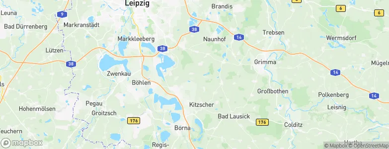 Oelzschau, Germany Map