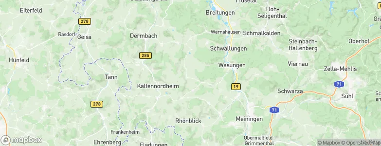 Oepfershausen, Germany Map