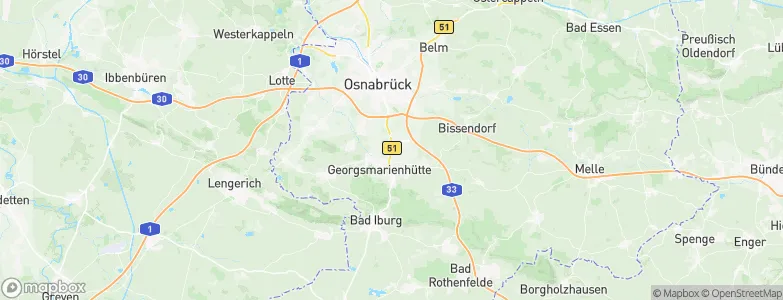 Oesede, Germany Map