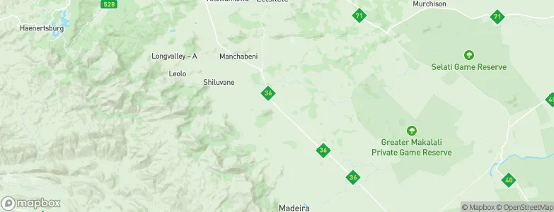 Ofcolaco, South Africa Map