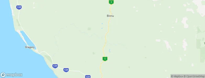 Ogilvie, Australia Map