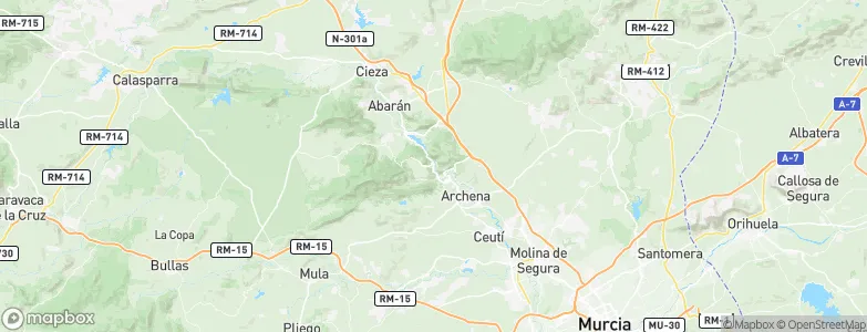 Ojós, Spain Map