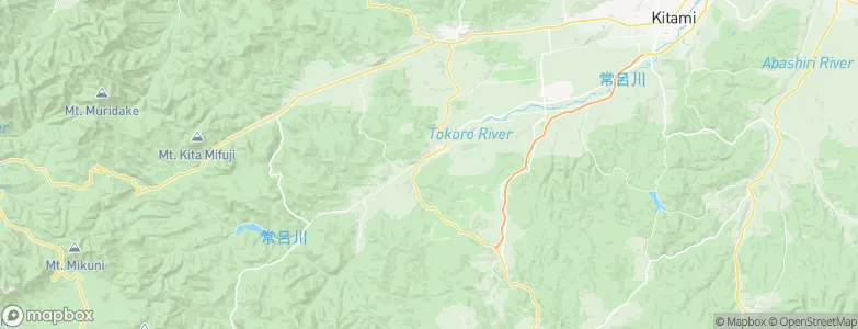 Oketo, Japan Map