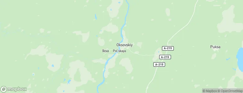 Oksovskiy, Russia Map