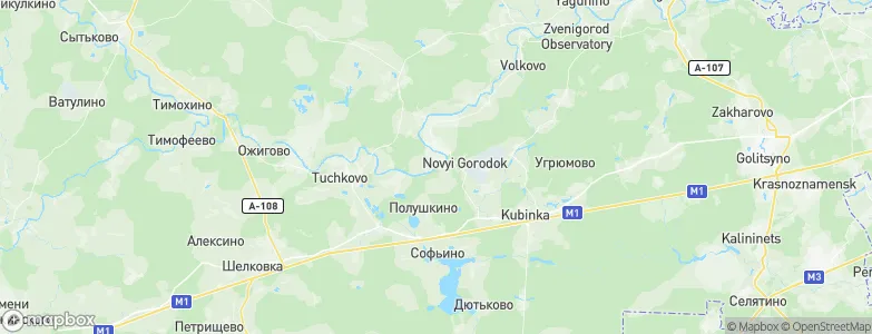Oktyabr’, Russia Map