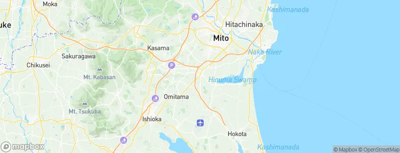 Okunoya, Japan Map