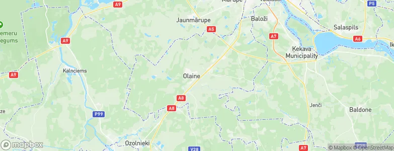 Olaine, Latvia Map