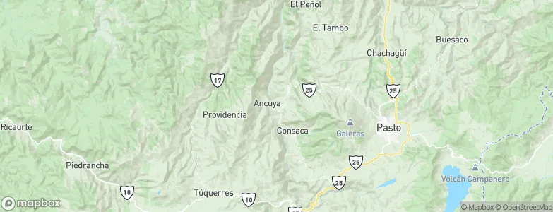 Olaya Herrera, Colombia Map