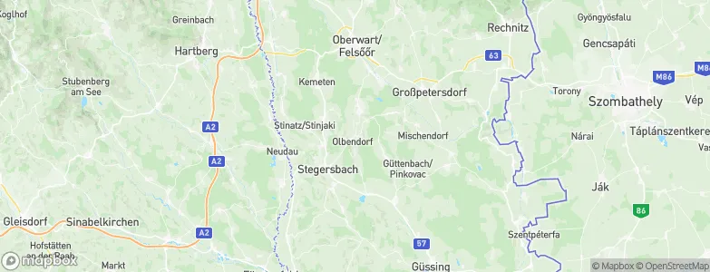 Olbendorf, Austria Map