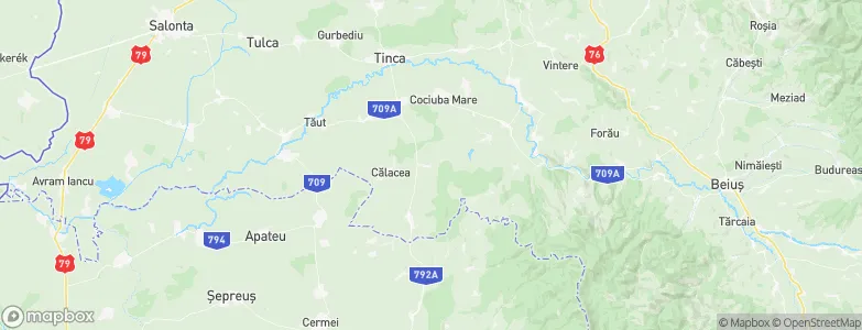 Olcea, Romania Map