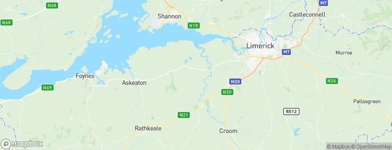 Old Kildimo, Ireland Map