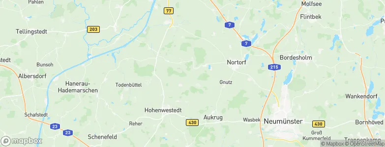 Oldenhütten, Germany Map