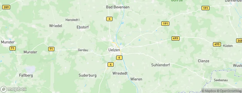 Oldenstadt, Germany Map