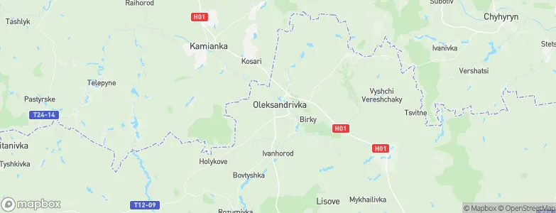 Oleksandrivka, Ukraine Map