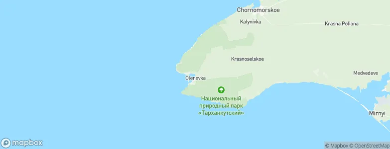 Olenevka, Ukraine Map