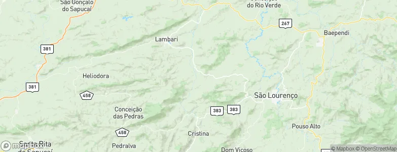 Olímpio Noronha, Brazil Map