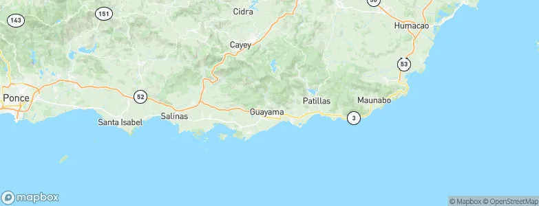 Olimpo, Puerto Rico Map