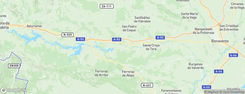 Olleros de Tera, Spain Map