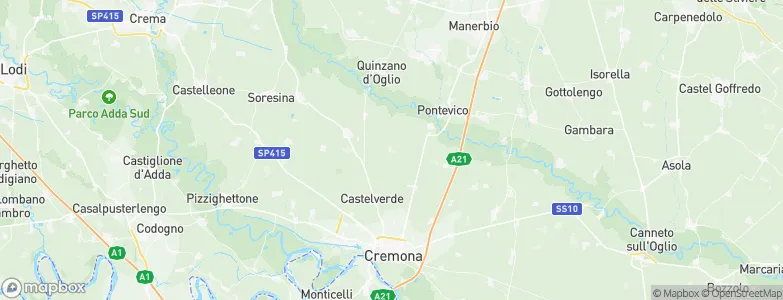 Olmeneta, Italy Map