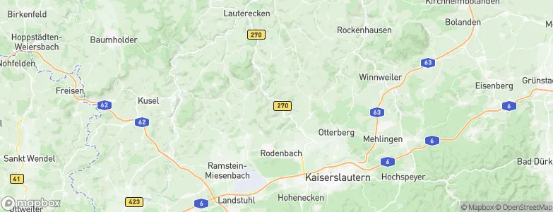 Olsbrücken, Germany Map
