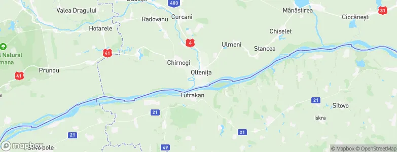 Olteniţa, Romania Map