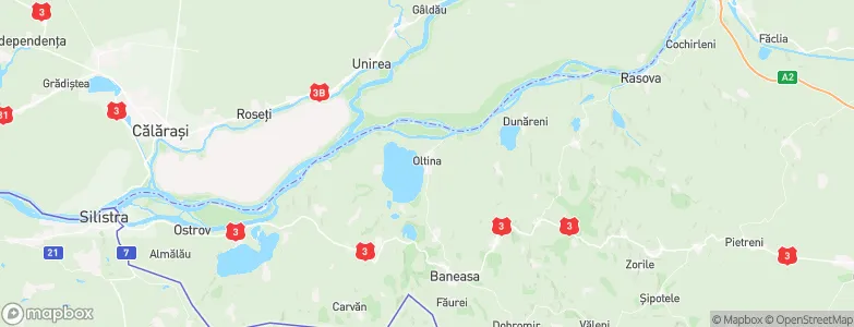 Oltina, Romania Map