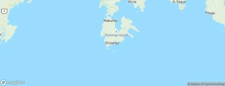 Olutanga, Philippines Map
