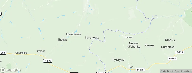 Olym, Russia Map